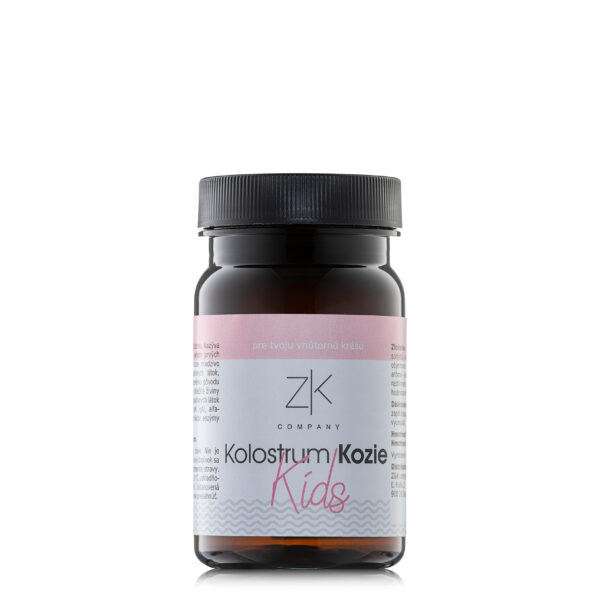 Kozie kolostrum Kids – prírodná podpora imunity a zdravého trávenia. Obsahuje imunoglobulíny, vitamíny a rastové faktory pre silnú imunitu a regeneráciu.