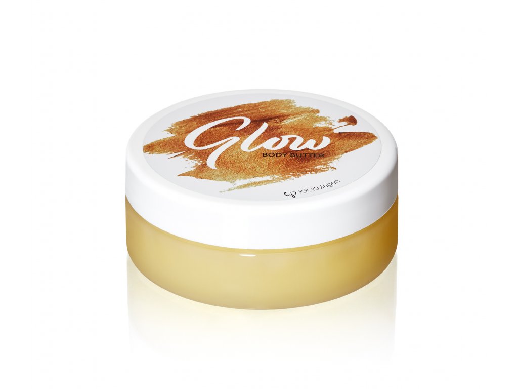 Prírodné telové maslo KK Glow s bio arganovým olejom bez UV filtrov podporuje intenzívne opálenie, hydratuje pokožku, vyživuje ju a chráni pred starnutím.