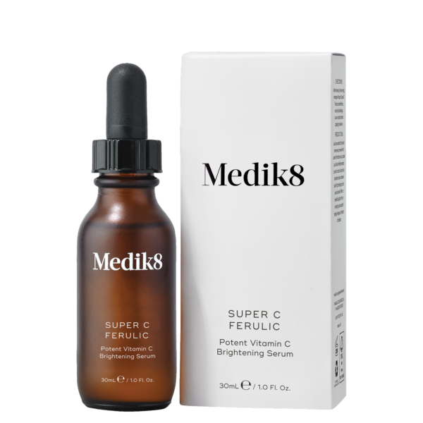 Povýšte svojou rannú starostlivosť o pleť na vitamínový rituál na omladenie pleti s najsilnejším antioxidačným sérom SUPER C FERULIC.