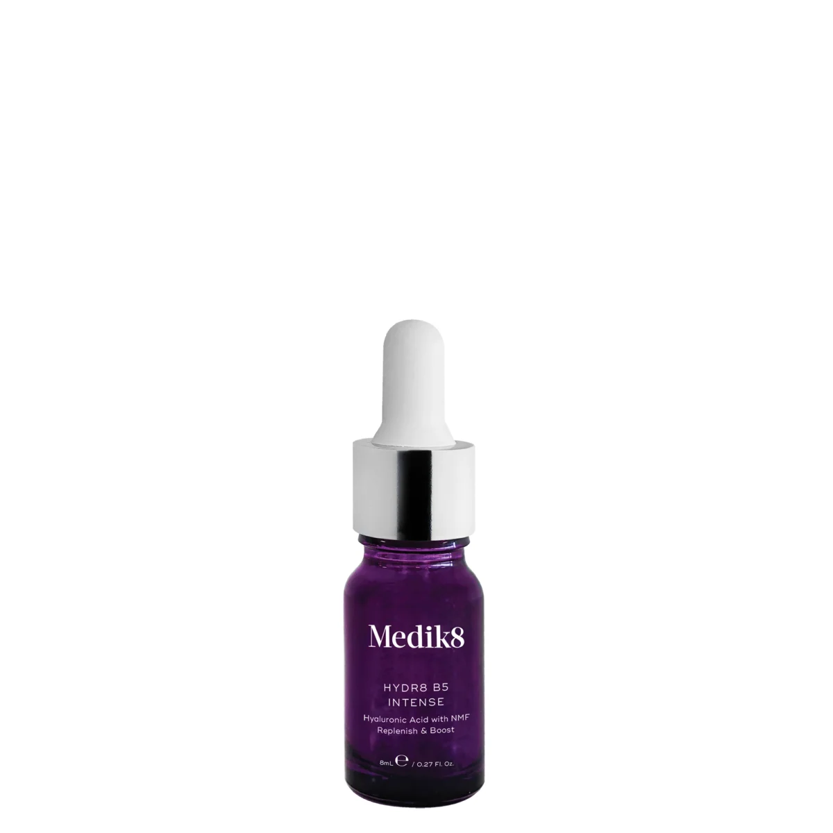 Hydratačné sérum HYDR8 B5 vo verzii INTENSE na intenzívnejšiu hydratáciu a obnovu pleti s obsahom prirodzene zvlhčujúcich faktorov.