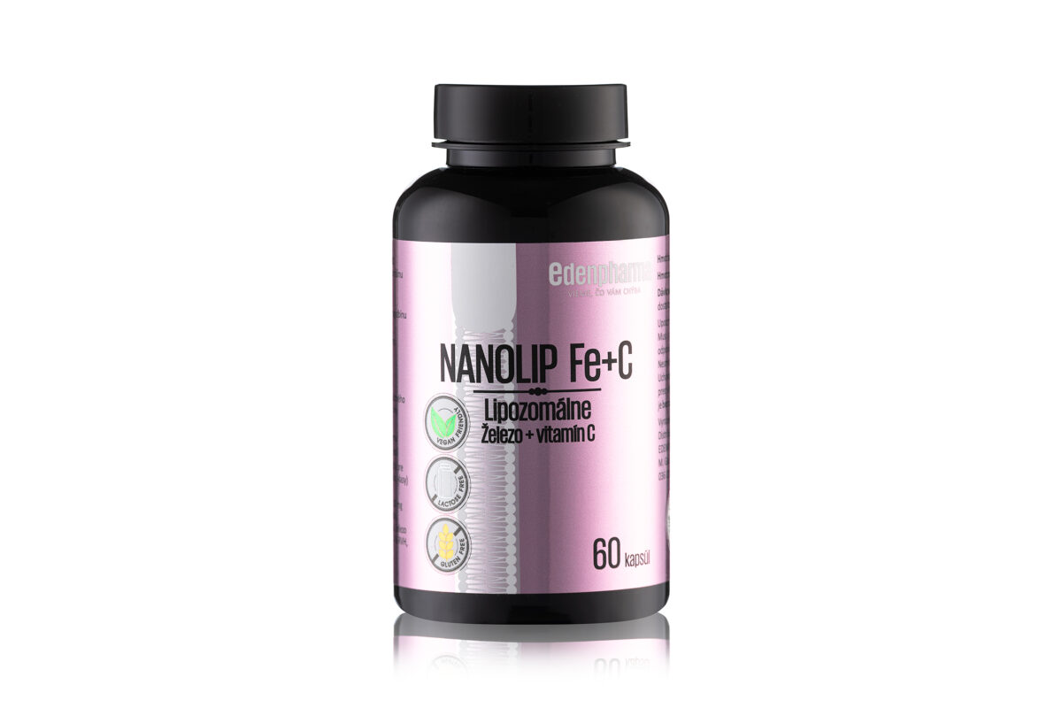 NANOLIP Fe+C  60 kapsúl – Obrázok 1