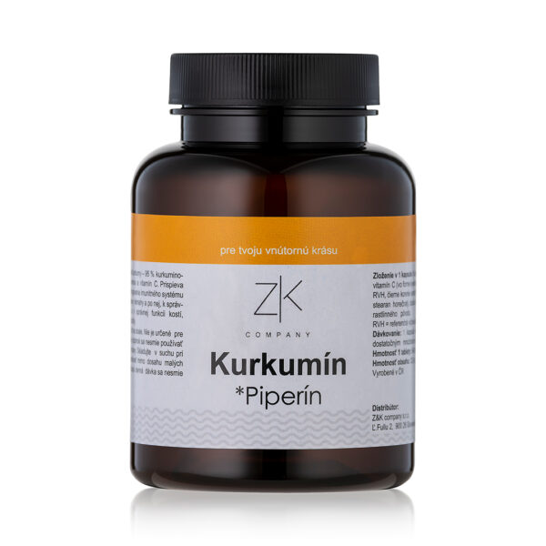 ZK Kurkumín *Piperín  60 kapsúl